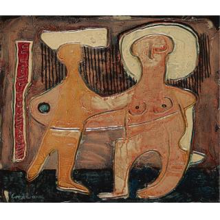 William Crosbie, R.S.A. - Adam And Eve