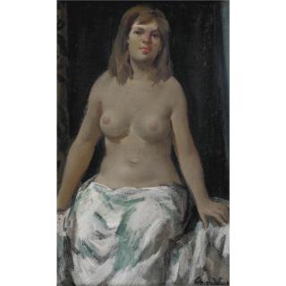 William Crosbie, R.S.A. - Figure Seated