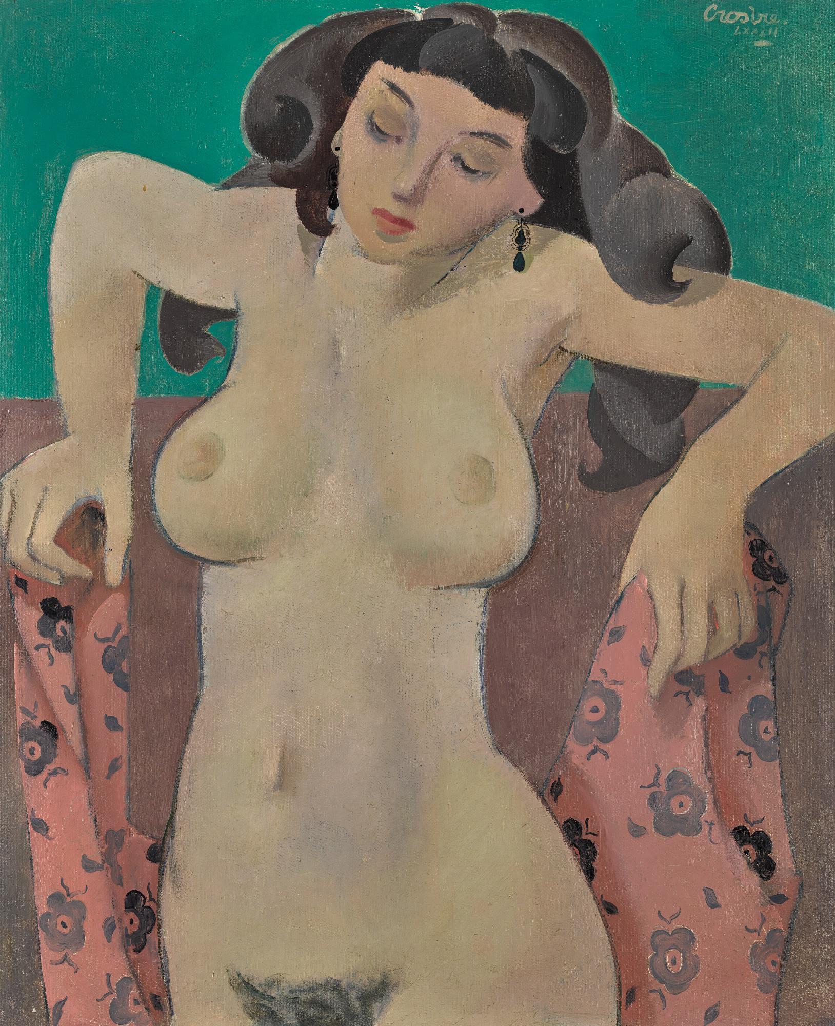 William Crosbie, R.S.A. - In The Tea House