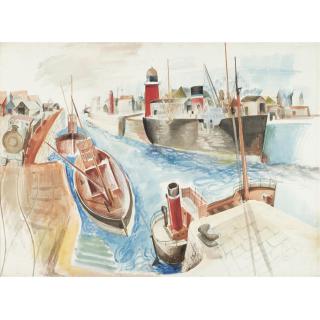 William Crosbie, R.S.A. - The Harbour