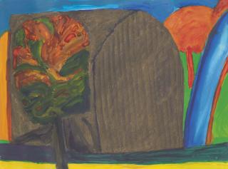 William Crozier, H.R.H.A. - Black Barn: September