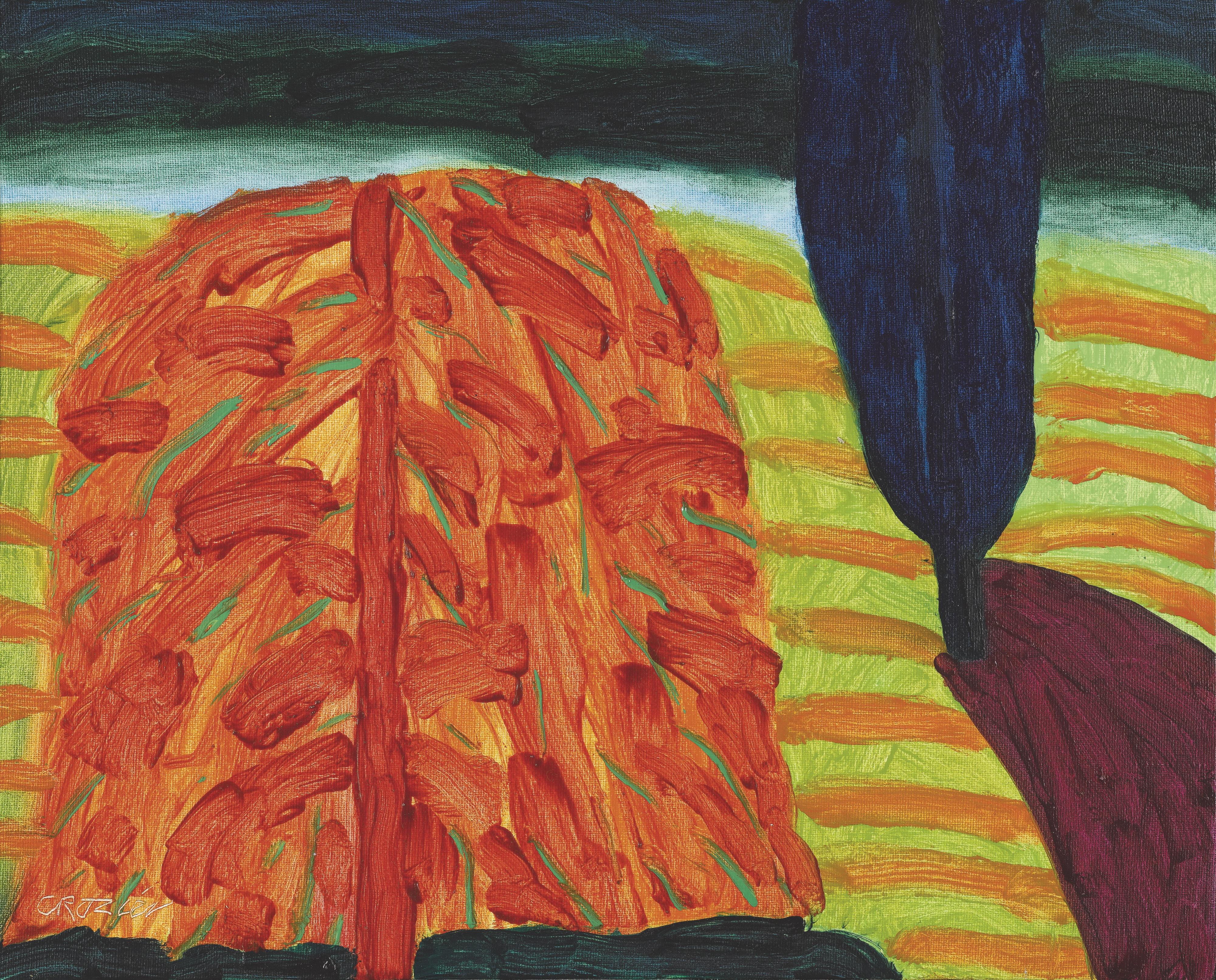 William Crozier, H.R.H.A. - Lough Hyne Road; Cut Field