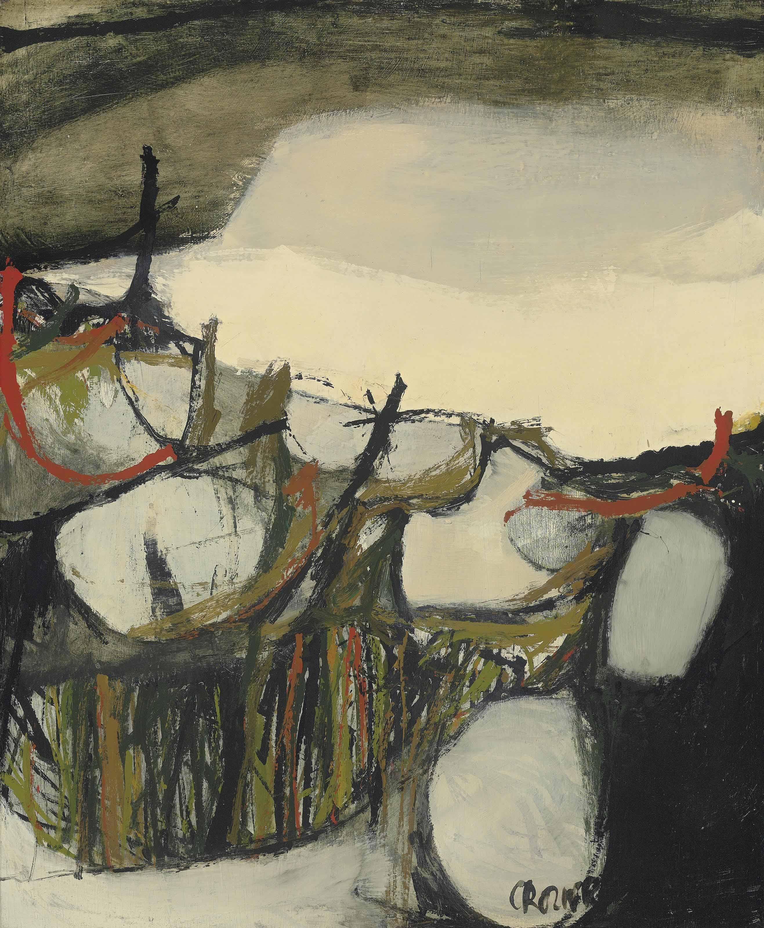 William Crozier, H.R.H.A. - The Edge of the Landscape, Essex