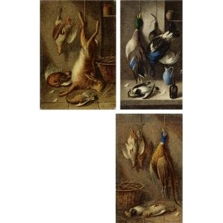 William Cruickshank - British Hanging Game (Three Works)