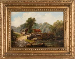 William Currie - View in North Wales; and View near Pentland Hills