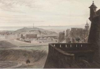 William Daniel, R.A. - Old Wick Castle, Caithness; Edinburgh from the Castle; The Old Man of Hoy; Loch Duich, Rossire; The Bay of Barrisdale, Loch Hourne; The Seller Rasseaa near Kilmartin; and Inveraray Castle, Argyllshire