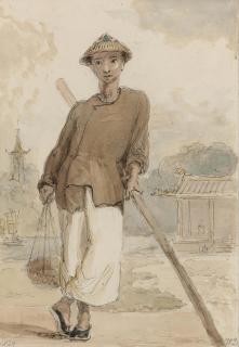 William Daniell, R.A. - \'A Chinese of the lower class\'