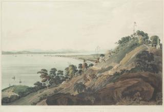 William Daniell - View From Halliburton\'S Hill, Prince Of Wale\'S Island; View From The Convalescent Bungalow, Prince Of Wale\'S Island; View Of Mount Erskine And Pulo Ticoose Bay, Prince Of Wale\'S Island