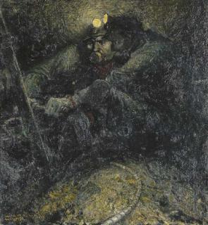 William Davidson White - Drilling a Vein