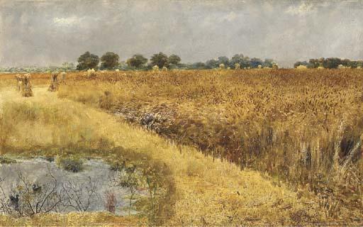 William Davis - A field of corn