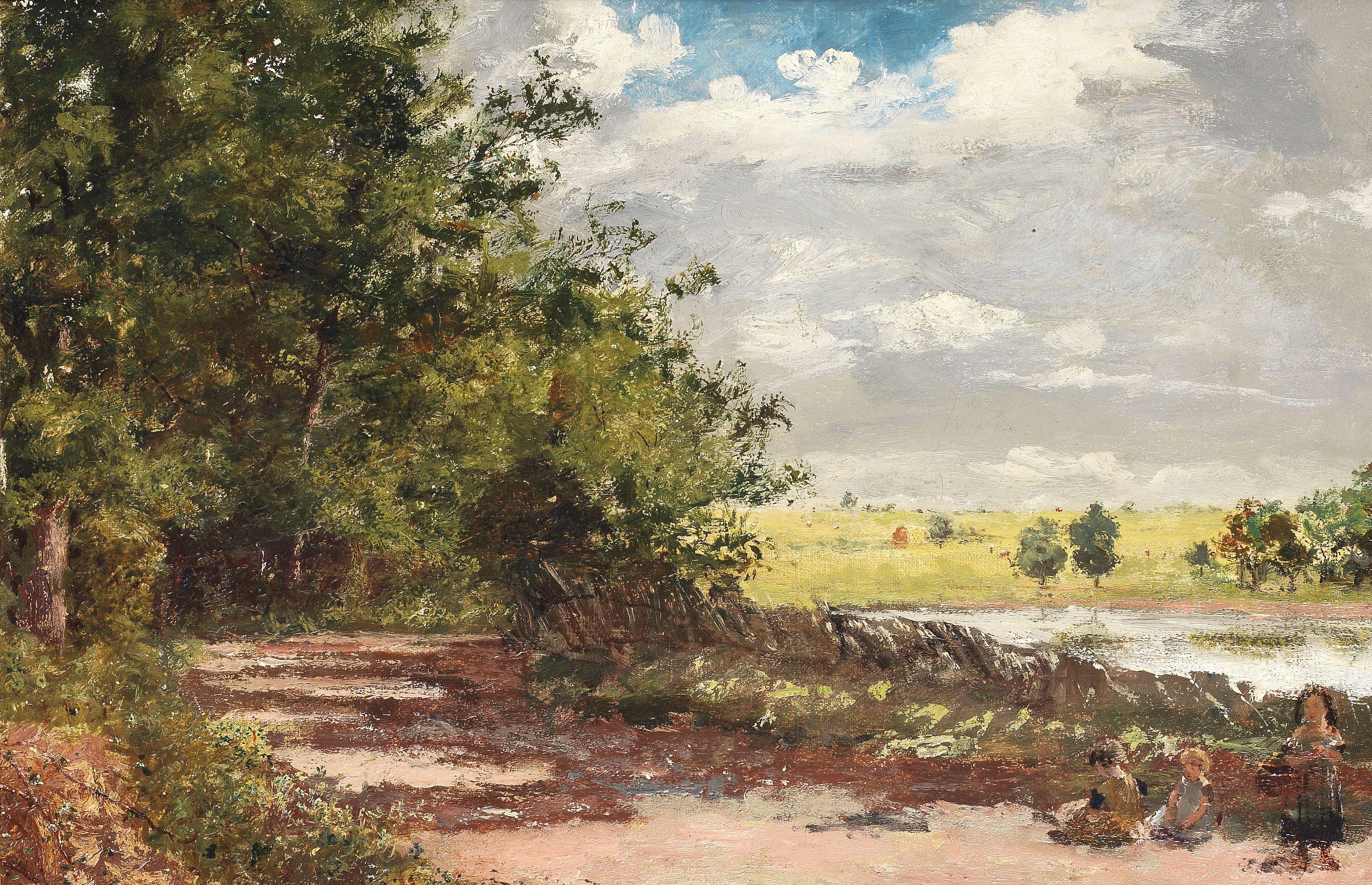 William Davis - Pond near Highgate