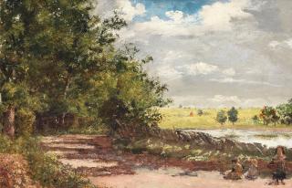 William Davis - Pond near Highgate