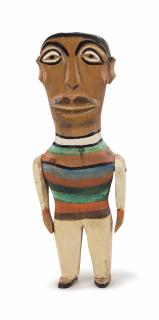 William Dawson - Man with a Striped Sweater