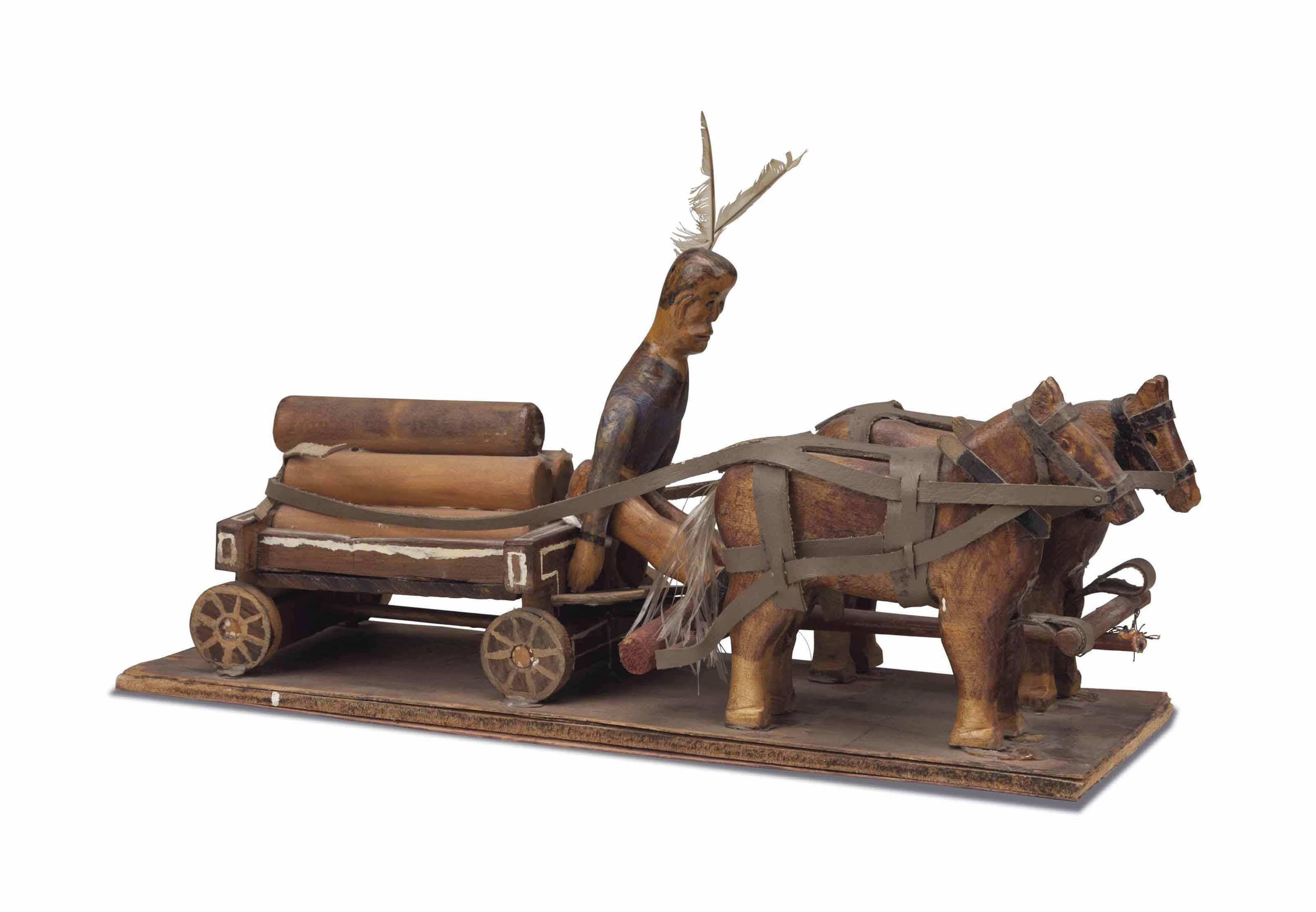 William Dawson - Mule Cart