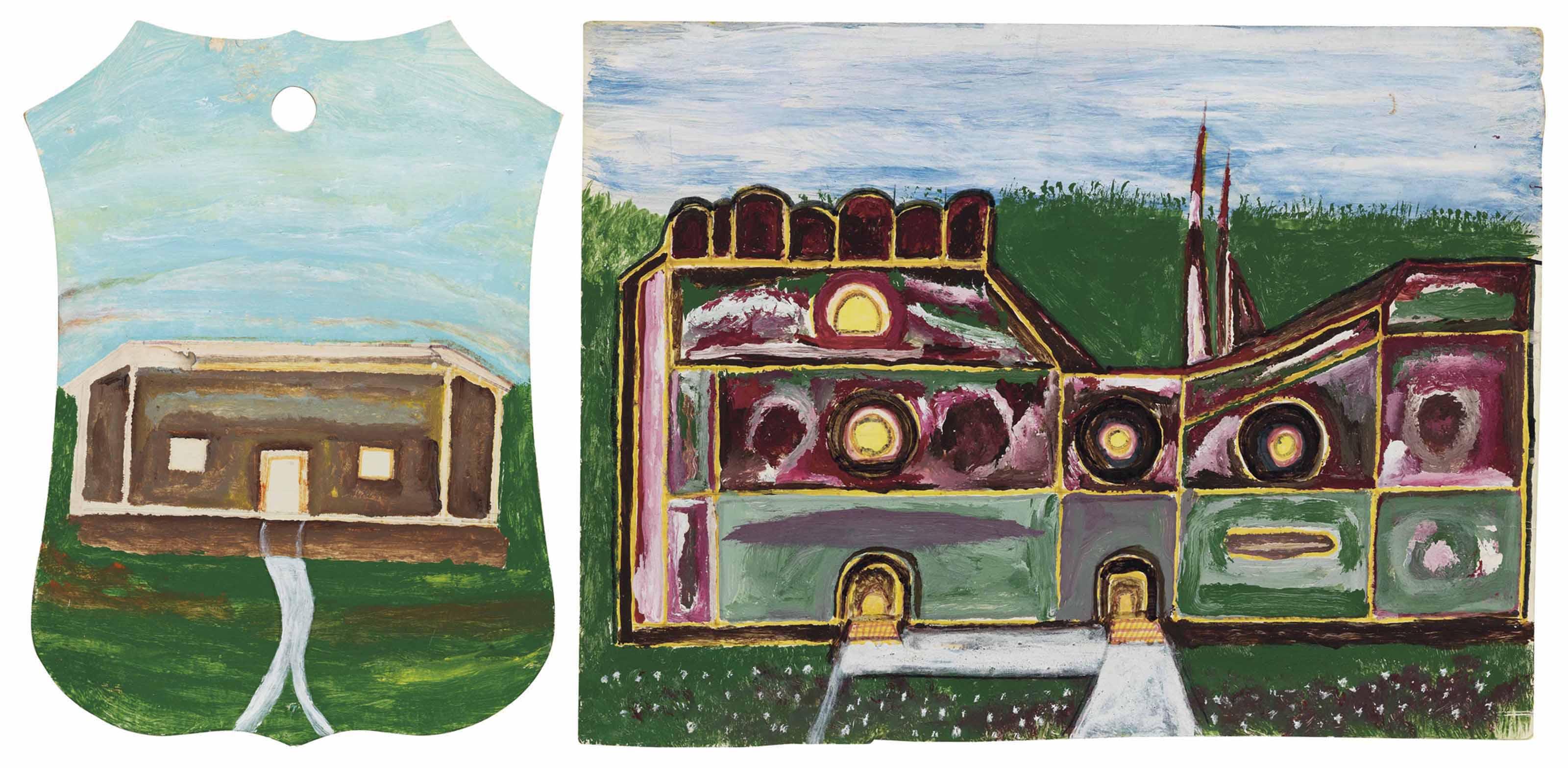 William Dawson - Two Drawings, 1970s