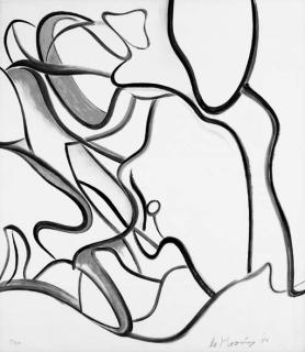 William De Kooning - Untitled, from Quatre Lithographies
