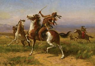 William De La Montagne Cary - Warring Tribes