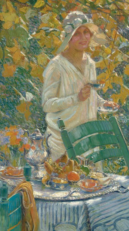 William de Leftwich Dodge - Portrait of the Artist\'s Daughter