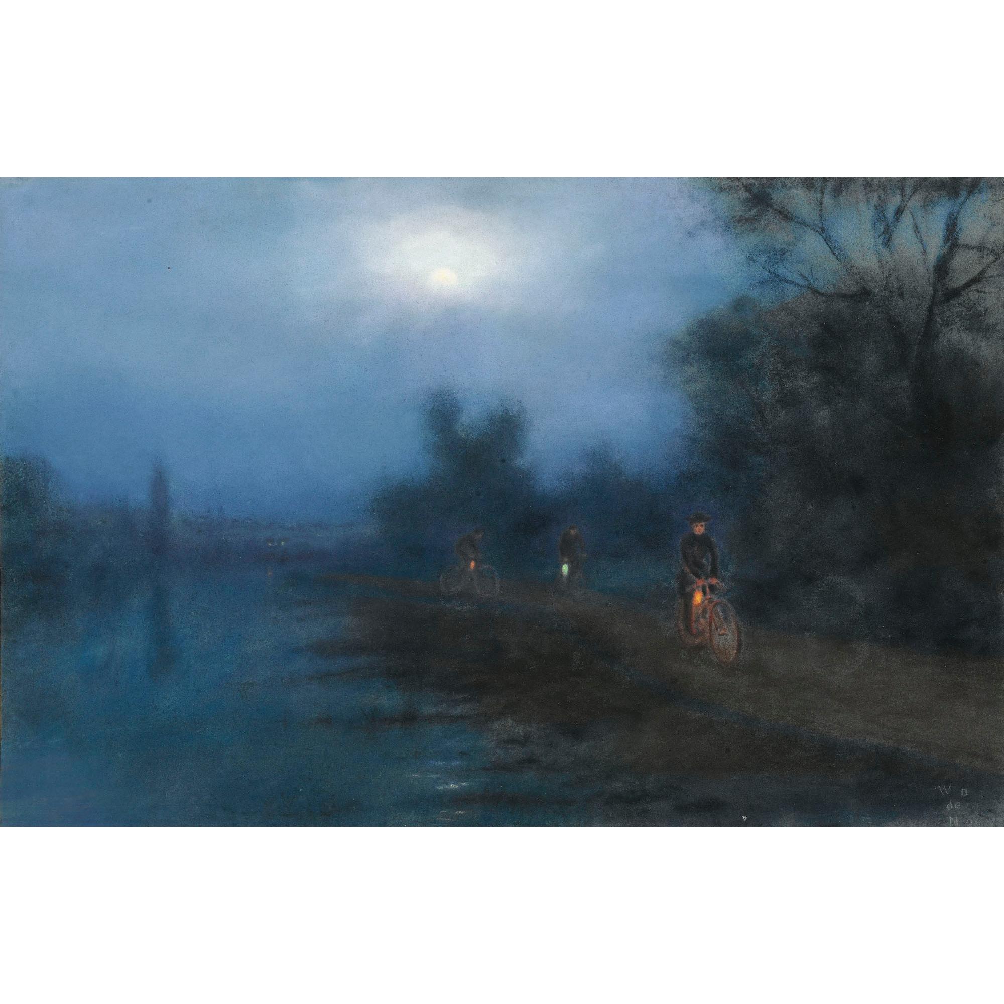 William Degouve de Nuncques - Belgian Route À Magenta