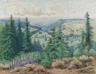 William Degouve De Nuncques - L\'Été, Ardennes