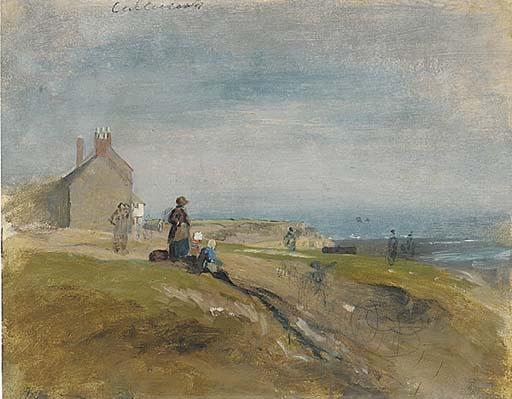 William Dixon - At Cullercoats, Northumberland