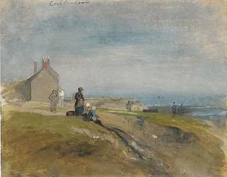 William Dixon - At Cullercoats, Northumberland