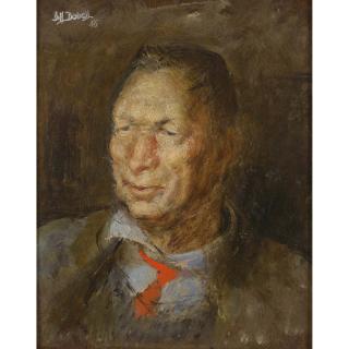 William Dobell - Australian Study For Portrait Professor L. F. Giblin