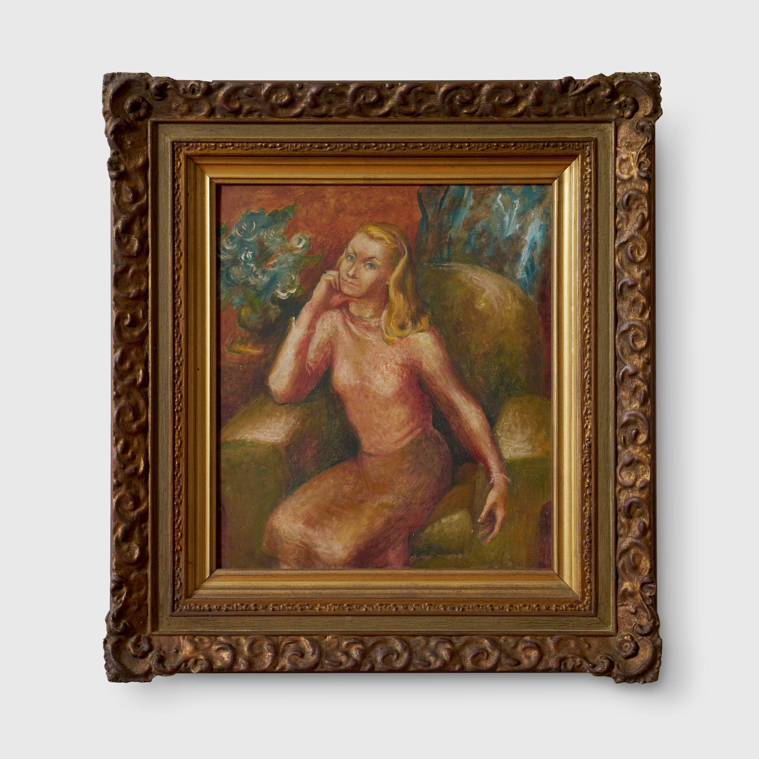 William Dobell - Seated Woman, c.1941