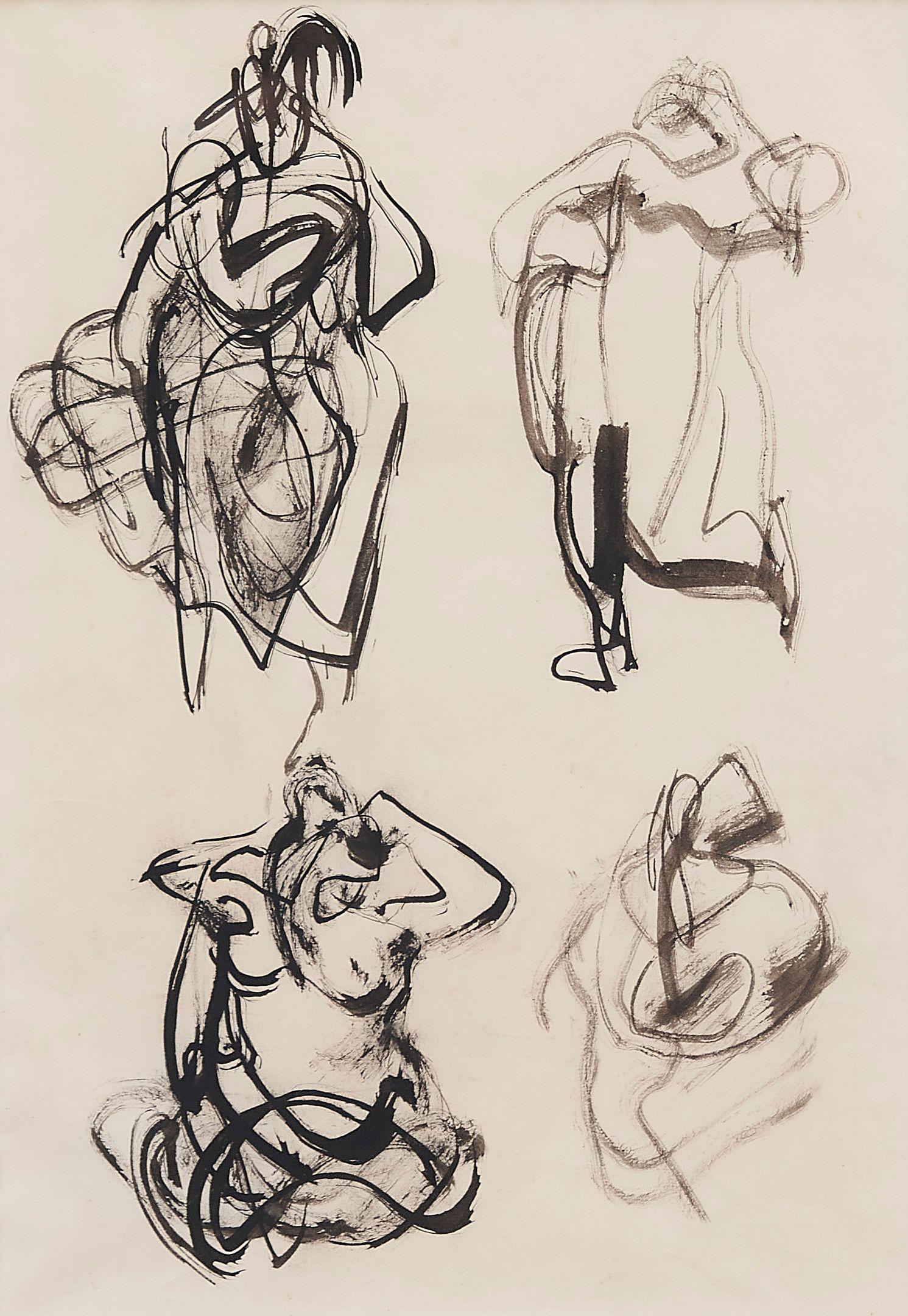 William Dobell - Two studies