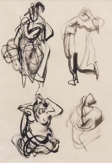 William Dobell - Two studies