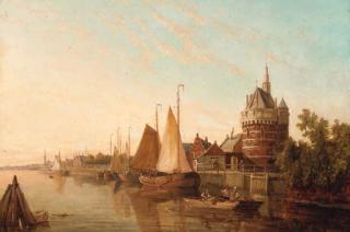 William Dommersen - Watch tower on the Amstel