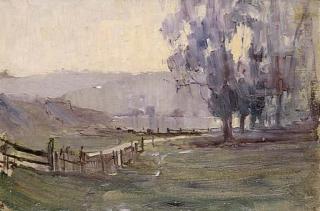 William Dunn Knox - Landscape with Lake