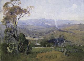 William Dunn Knox - Summers Day, Looking East from Olinda