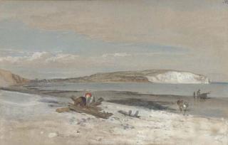 William Dyce, R.A., A.R.S.A. - Culver Cliffs, Isle of Wight