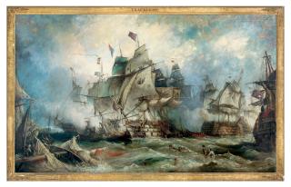 William E.D. Stuart - Trafalgar: The heat of the action