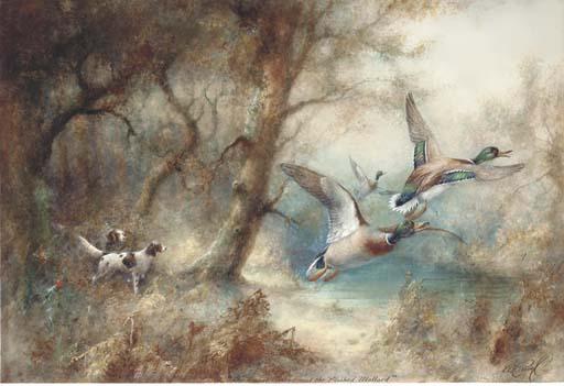 William E. Powell - The Truant Setters And The Flushed Mallard