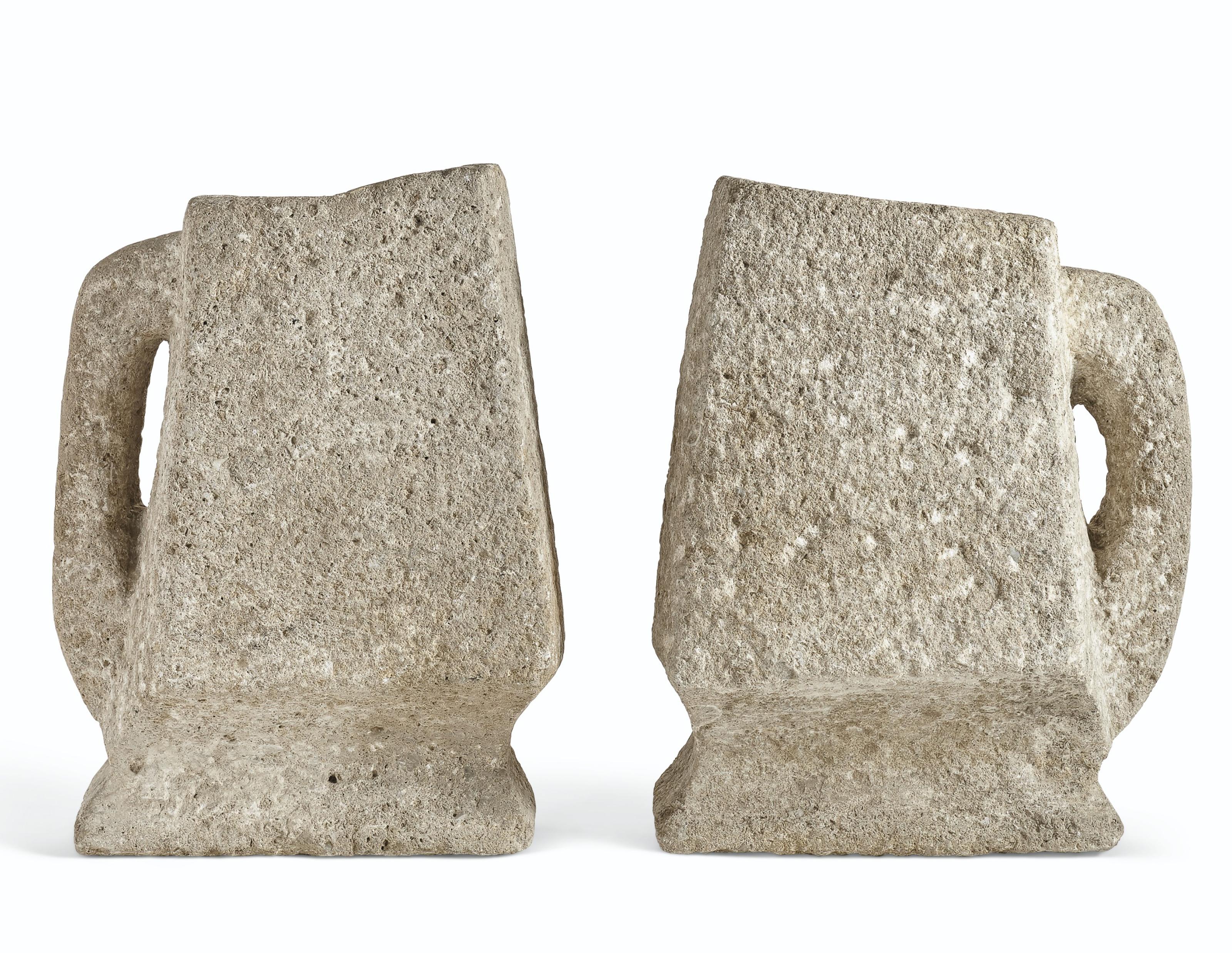 William Edmondson - Pair of Vessels, 1930s