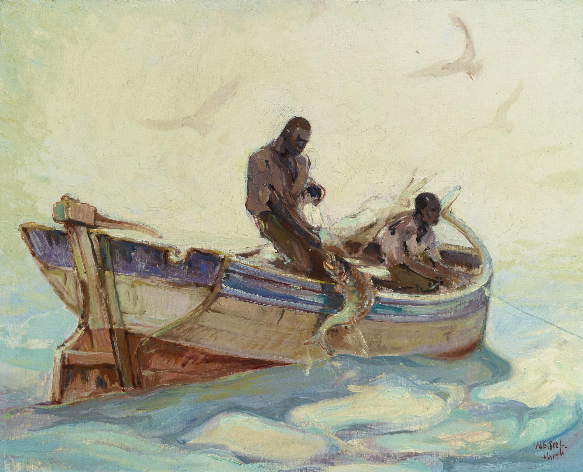 William Edouard Scott - Fishermen
