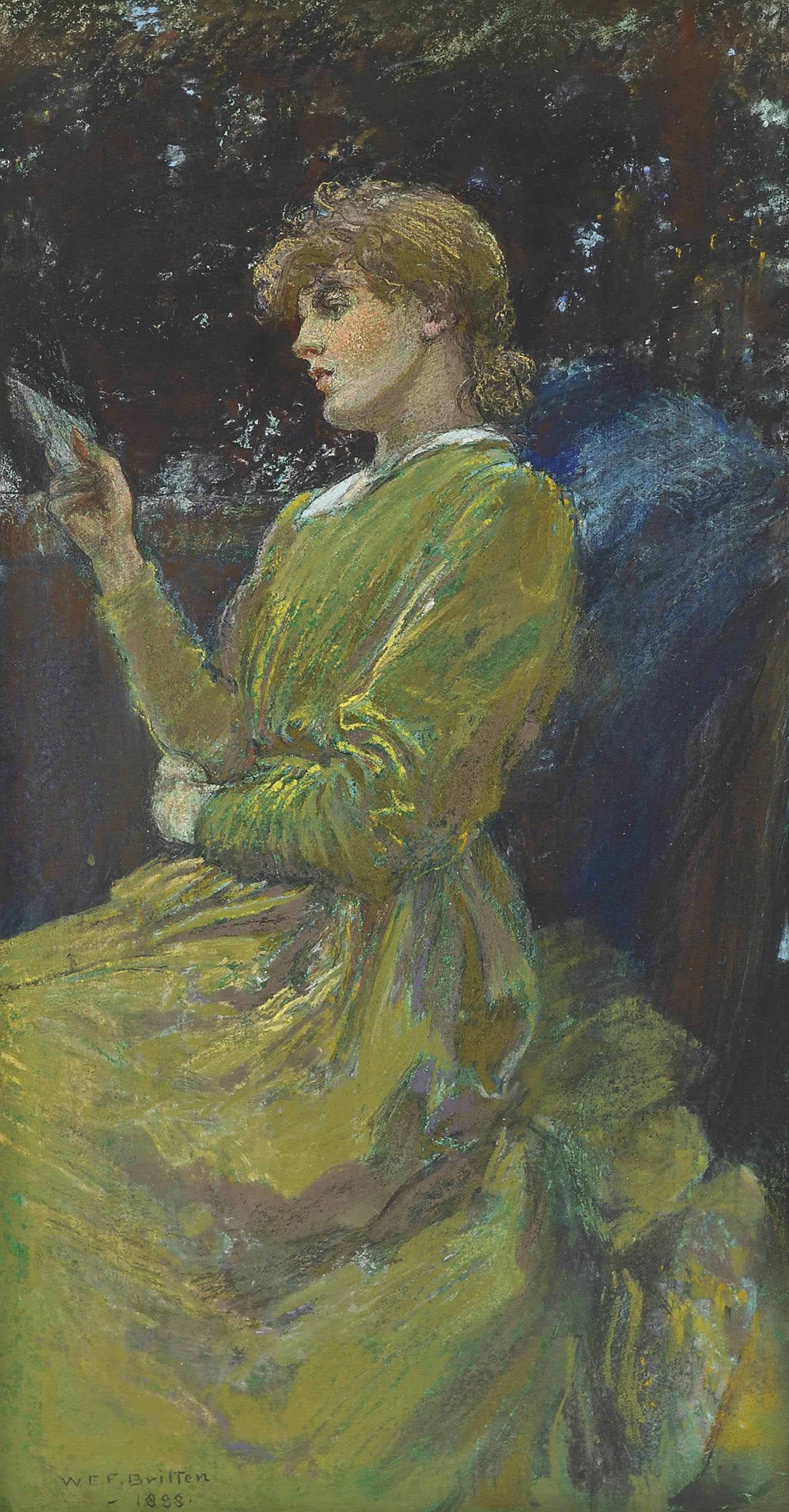 William Edward Frank Britten - \'Suggestion for a portrait\'