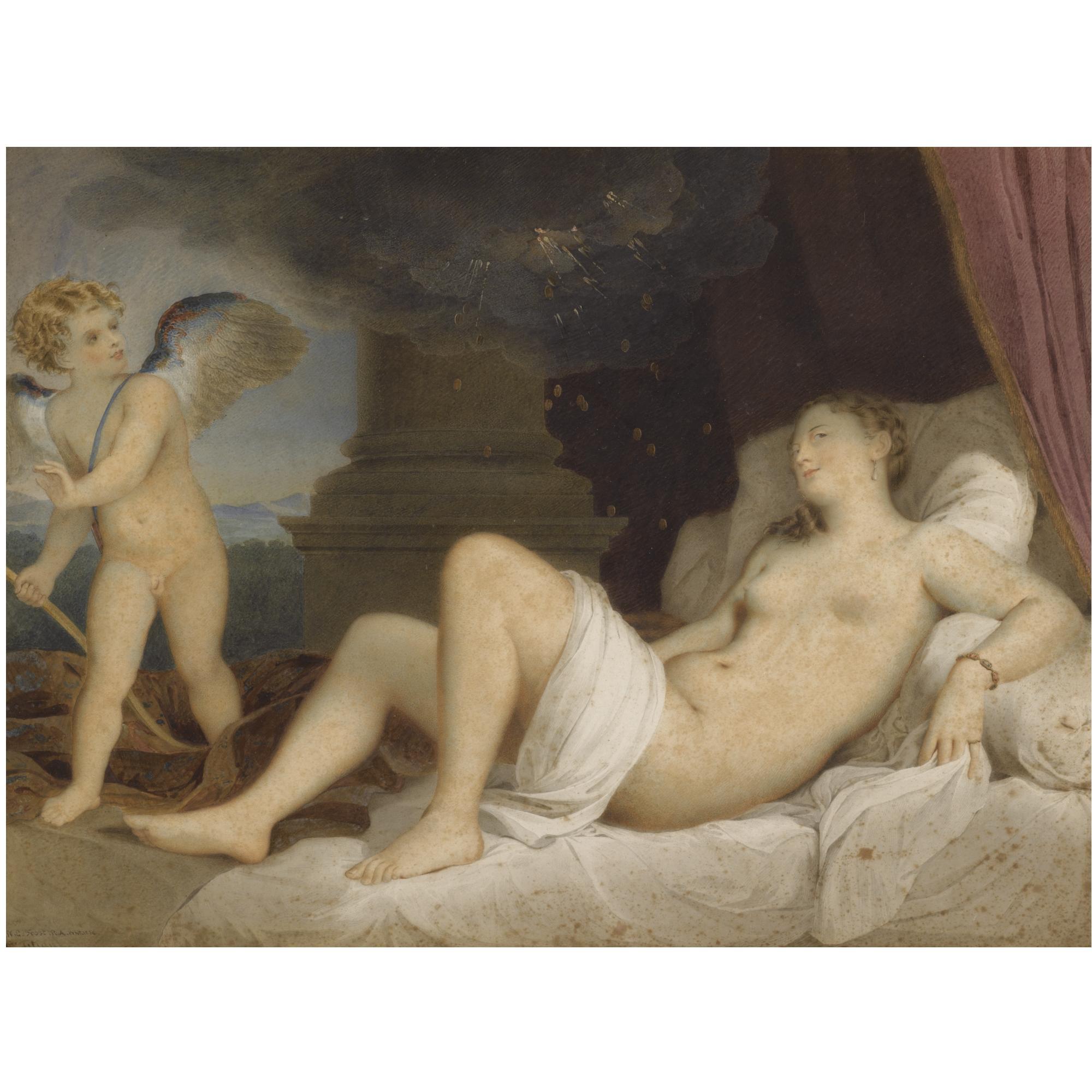 William Edward Frost, R.A. - Danaë