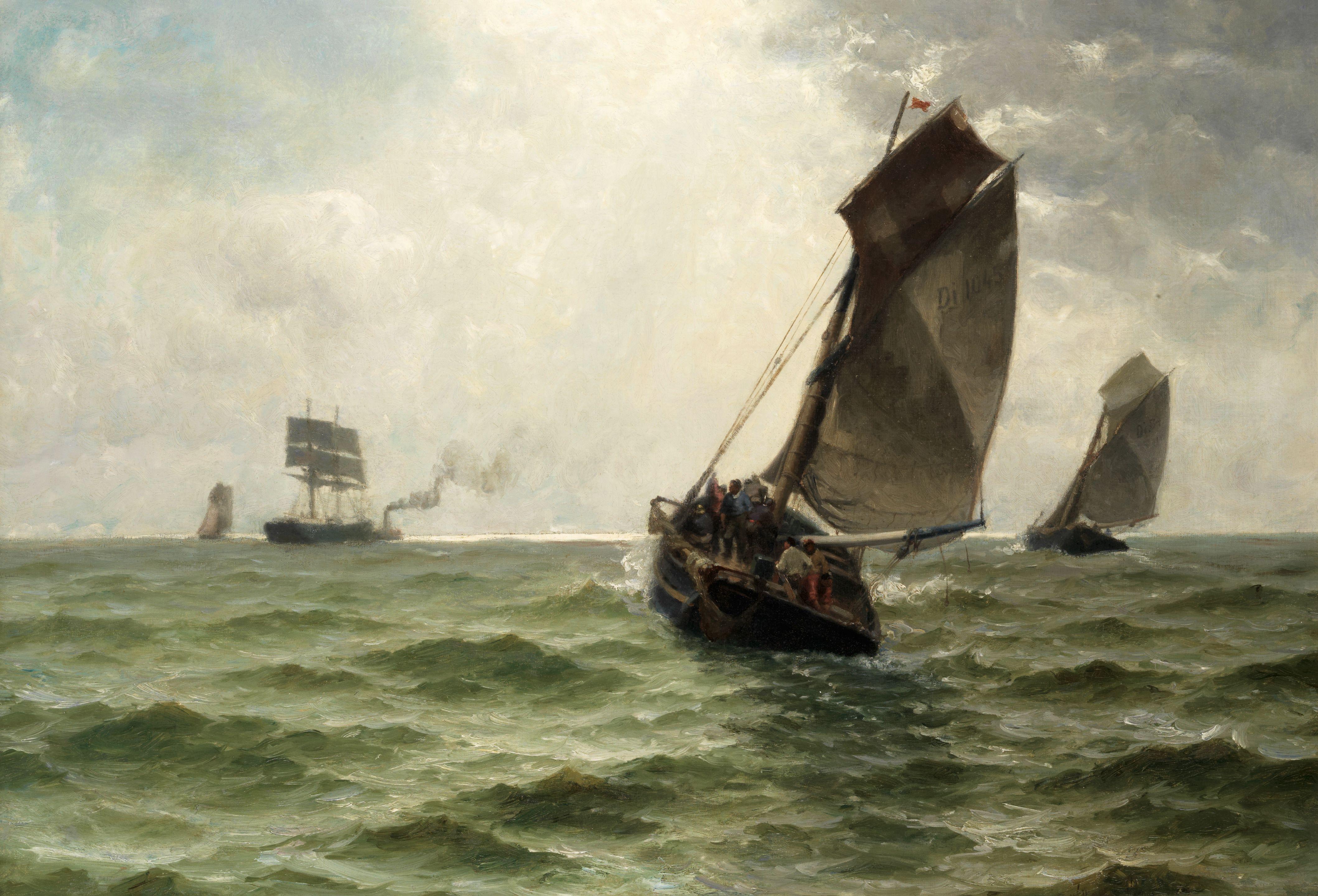 William Edward Norton - Off to the fishing ground