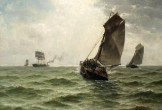 William Edward Norton - Off to the fishing ground