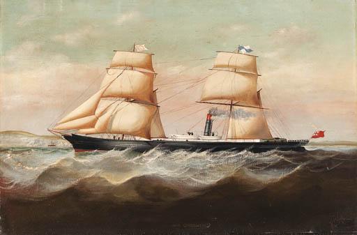 William Edward Norton - The S.S Crystal off the coast