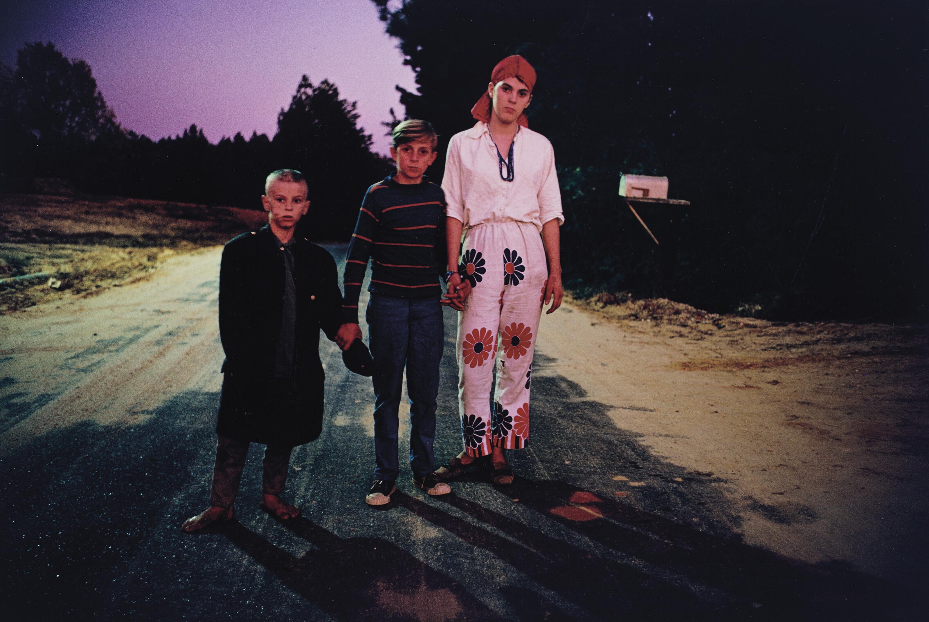 William Eggleston - Outskirts of Morton, Mississippi, Halloween, 1971