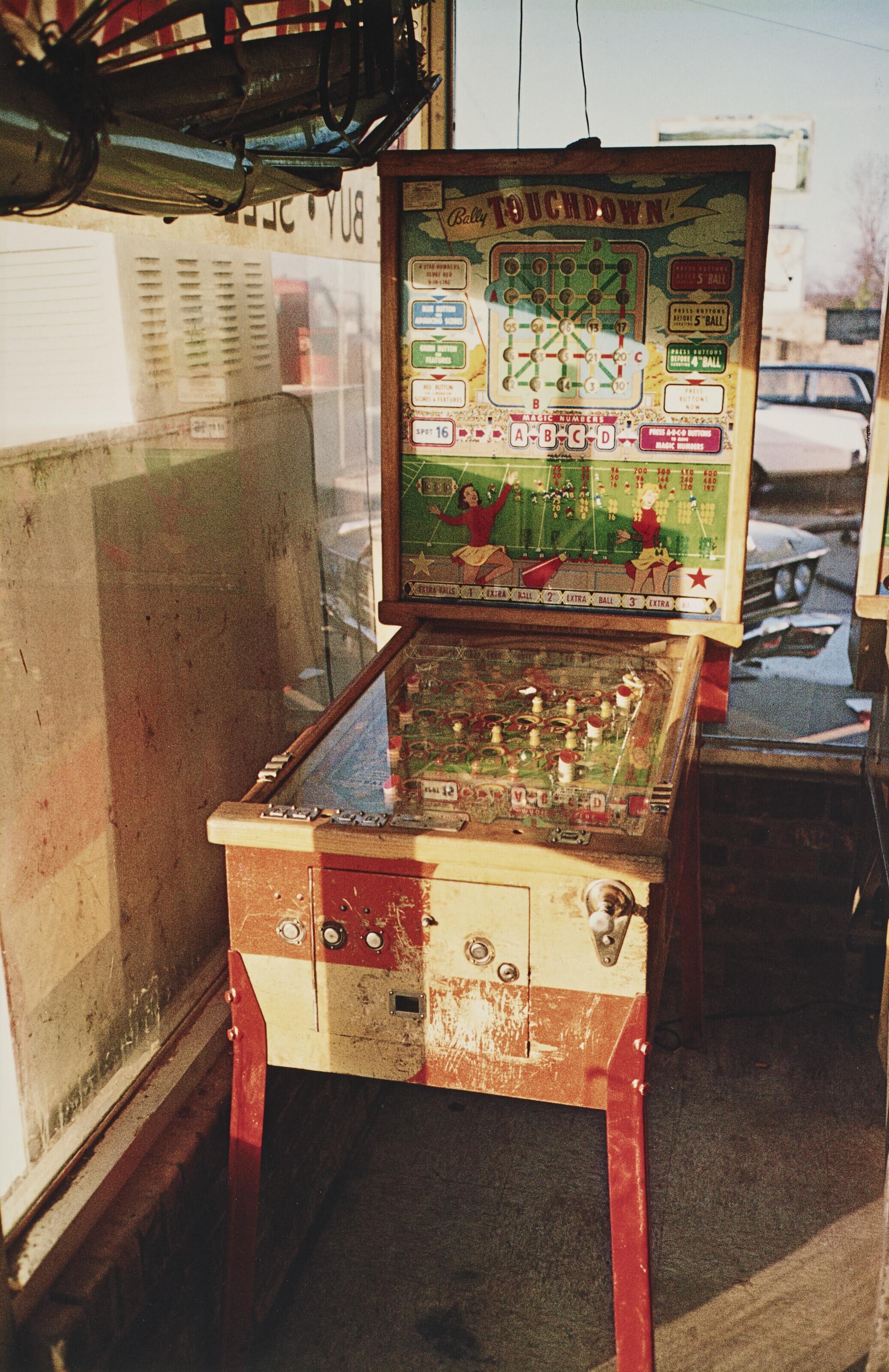 William Eggleston - Untitled (Pinball Machine), 1980