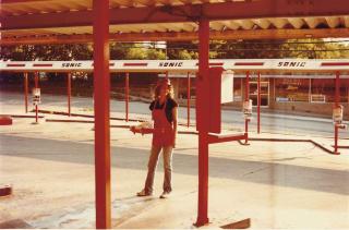 William Eggleston - Untitled (Sonic waitress), c. 1986