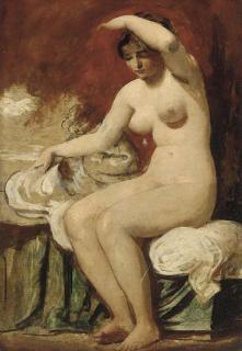 William Etty, R.A. - A female nude