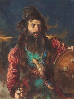 William Etty, R.A. - A Persian Solider