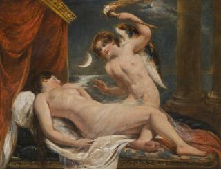 William Etty, R.A. - Cupid And Psyche