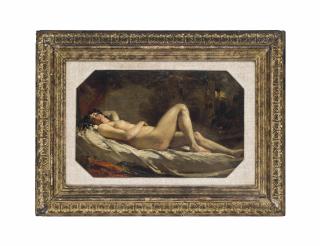 William Etty, R.A. - Reclining Female Nude